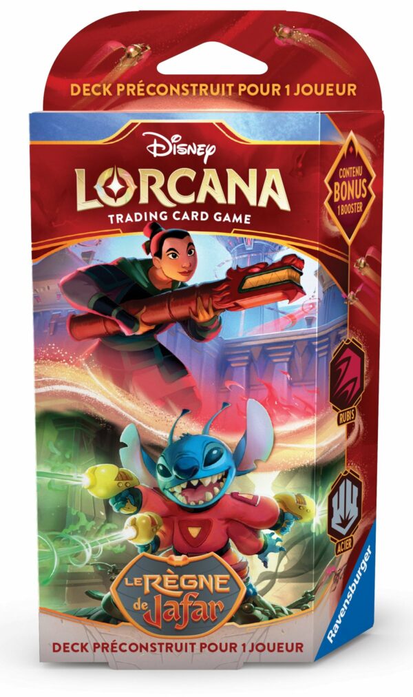 DECK CHAPITRE 8  RUBIS/ACIER LORCANA