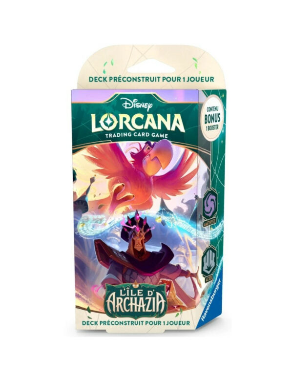 Deck chapitre 7 L Ile d Archazia - Iago et Jafar