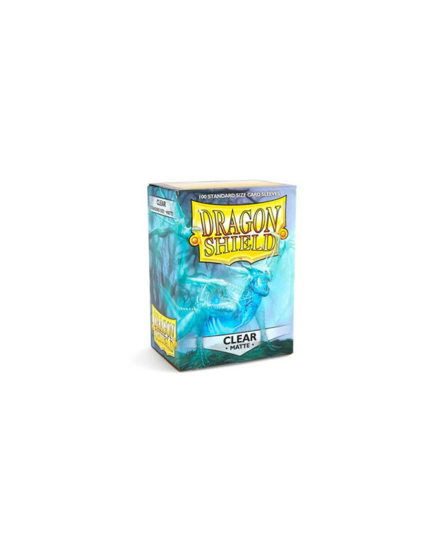 SLEEVES CLEAR MATTE Proteges cartes Dragon Shield Matte