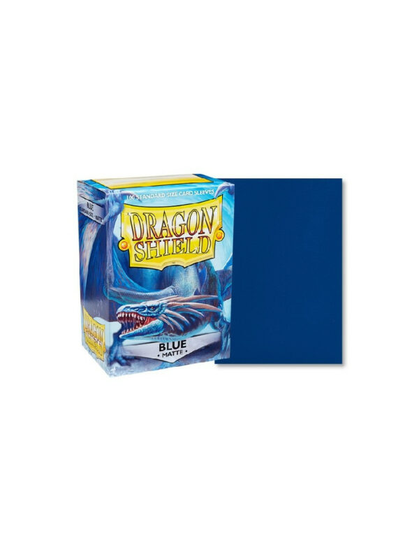 SLEEVES DRAGON SHIELDS BLUE MATTE