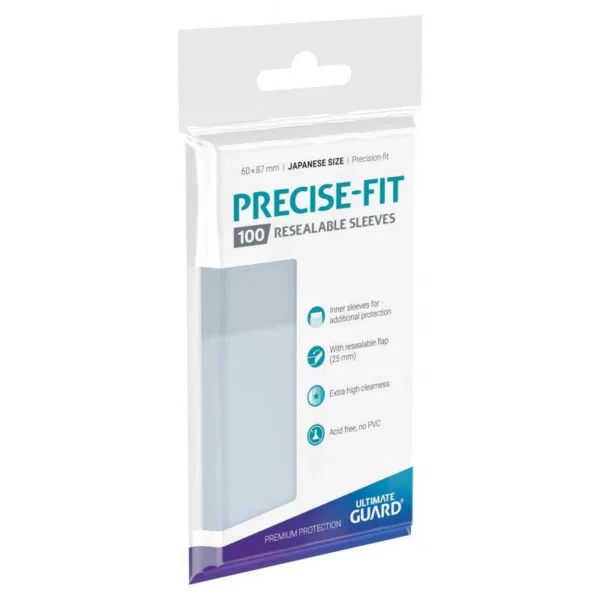 Pochettes: Precise Fit 100 Protèges Cartes Japonais refermable