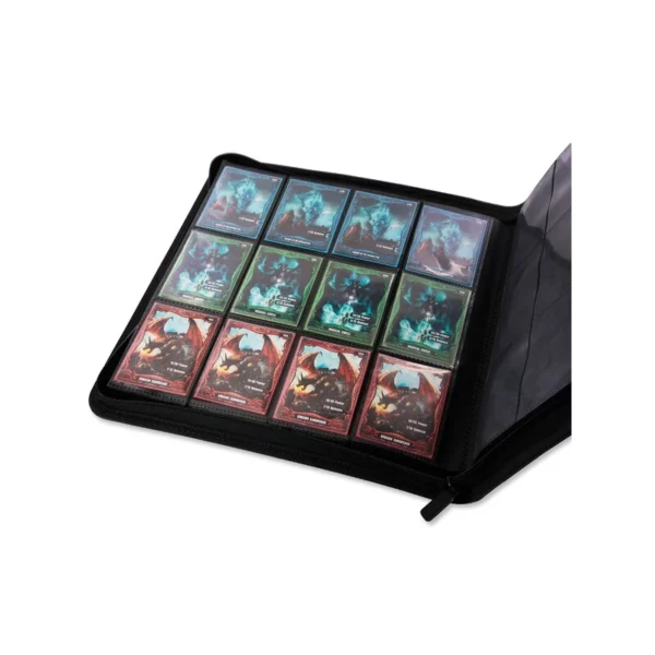 ZipFolio QuadRow XenoSkin Noir 480 cartes / 12 cases par face - Ultimate Guard – Image 2