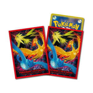 POKEMON ACC – SLEEVES POKEMON CENTER – SULFURA ARTIKODIN ET ELECTHOR (64 SLEEVES)