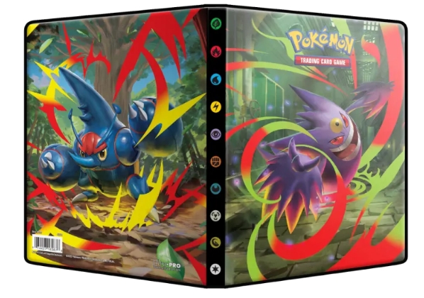 Pokémon JCC - Méga-Évolution - Portfolio à 4 pochettes Flammes Fantasmagoriques – Image 3