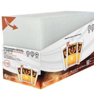 PHOENIX SHIELD TOPLOADER DUOPACK PROTECTION + SLEEVES (X 100)