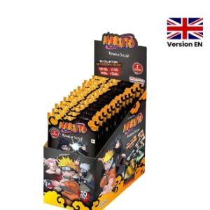 Boîte de 24 Boosters – EN – Naruto Mythos TCG – 1er chapitre : Konoha Shidō – 1st Edition