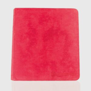 Album Prestige à Anneaux  Velour Rouge pouvant contenir 900 cartes