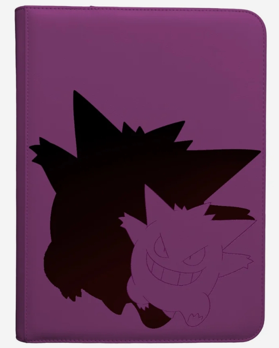 Pokemon: portfolio Zippered PRO-Binder: Elite Series Gengar ectoplasma